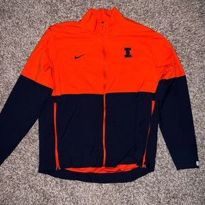 University of Illinois Nike warm up jacket